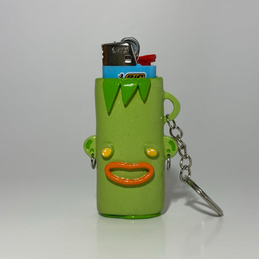 VINNY | Hand-crafted Polymer Clay Lighter Case - Akumaangst