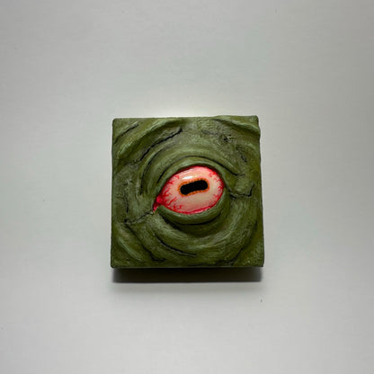 I C U | Hand-crafted Canvas Sculpture - Akumaangst