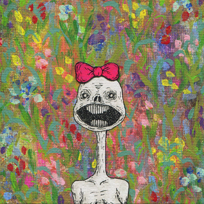 COUNTRY GAL | Original Canvas Painting - Akumaangst